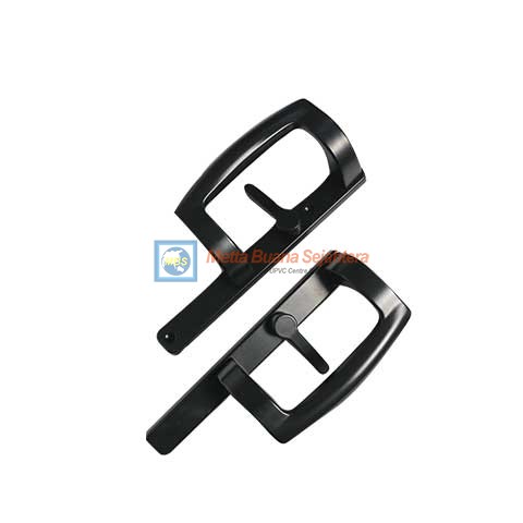 ASSA ABLOY GUOQIANG P-TYPE HANDLE DUMMY BLACK 