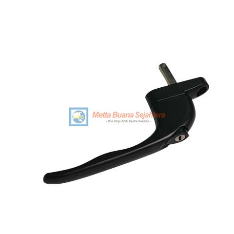 ASSA ABLOY GUOQIANG WINDOW HANDLE 11600A WITH KEYS BLACK